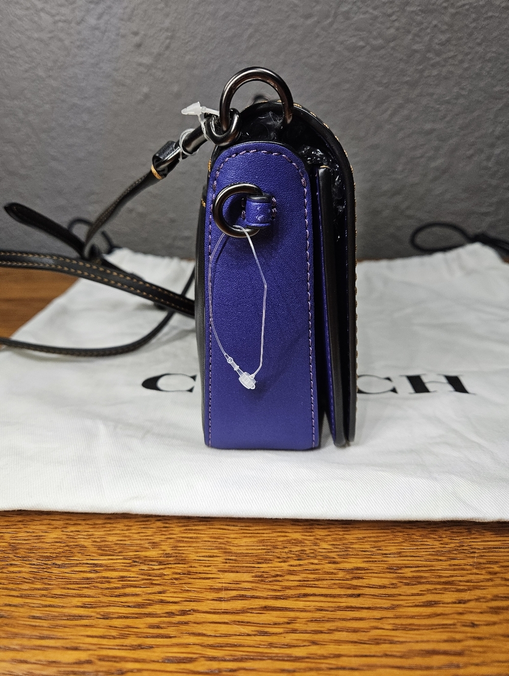 COACH X DISNEY Dark Fairytale SNOW WHITE Dinky Crossbody Bag - Picture 2 of 11